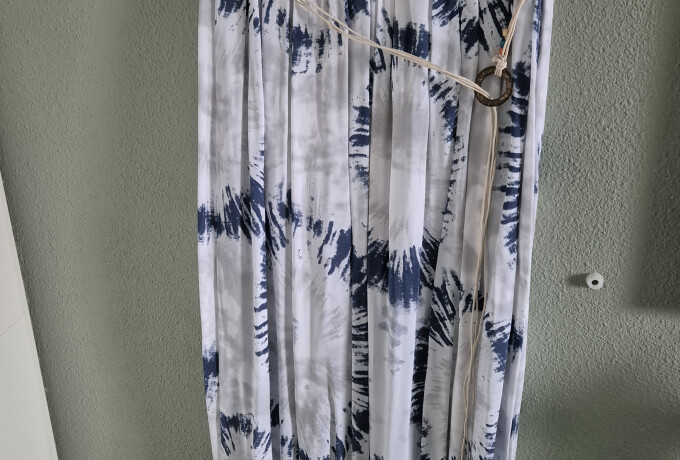 Leuke lange rok tie dye