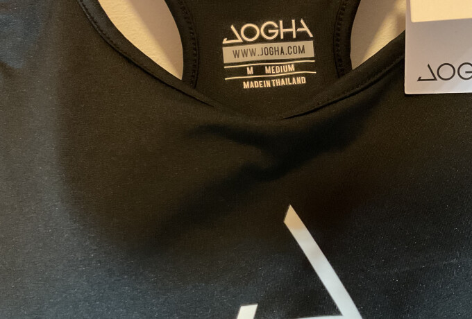 Zwarte sport top van Jogha maat M photo 2 