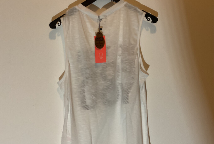 Wit sport hemdje van H&M maat 34-36 photo 2 
